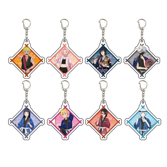 Naruto & Boruto Acrylic Key Ring 04 Festival