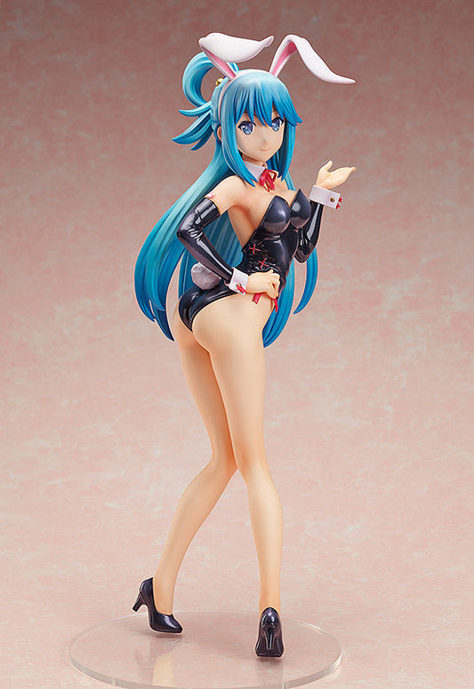 Aqua Bare Leg Bunny