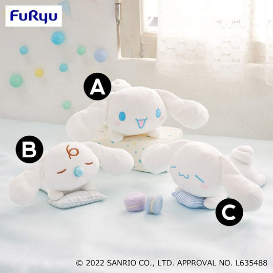 Cinnamoroll Nap together Plush - [A] Cinnamoroll (Awake)