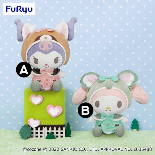 My Melody & Kuromi Zoo Icing BIG Plush - [A] Kuromi