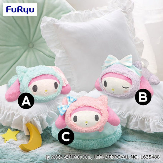 My Melody Animal Pajama Plush - [A] Blue