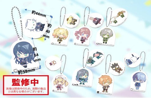 Hatsune Miku x Sanrio Characters Mini Characters with Key Chain Collection Vol. 1 Capsule Toy (Bag)