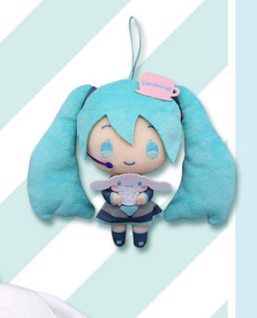 Hatsune Miku x Cinnamoroll Plush Ver B
