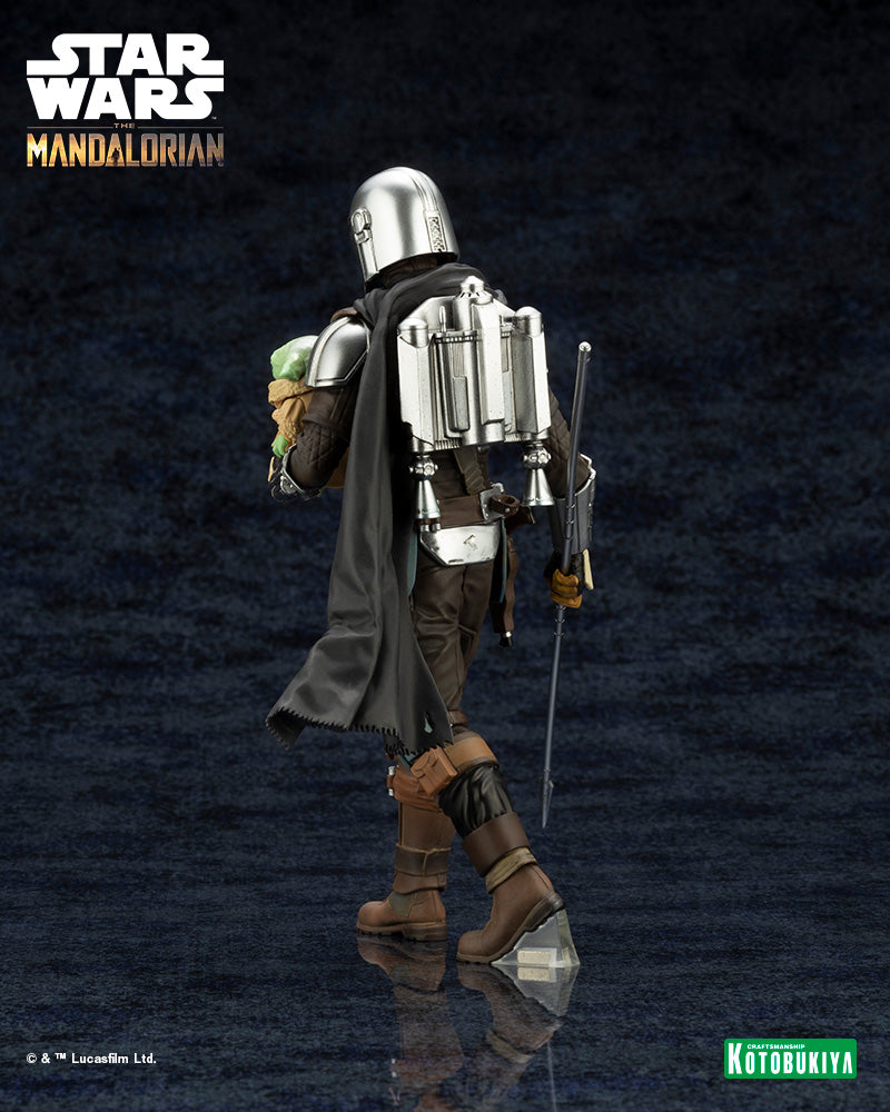 ARTFX+ Mandalorian &amp; Grogu with Beskar Staff