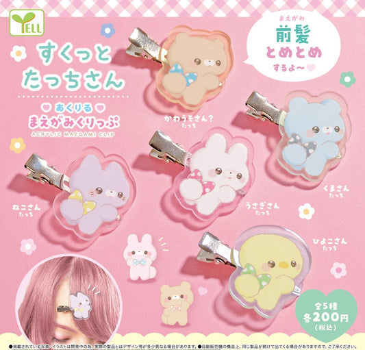 Sukutto Tacchi-san Acrylic Bangs Clip Capsule Toy (Bag)