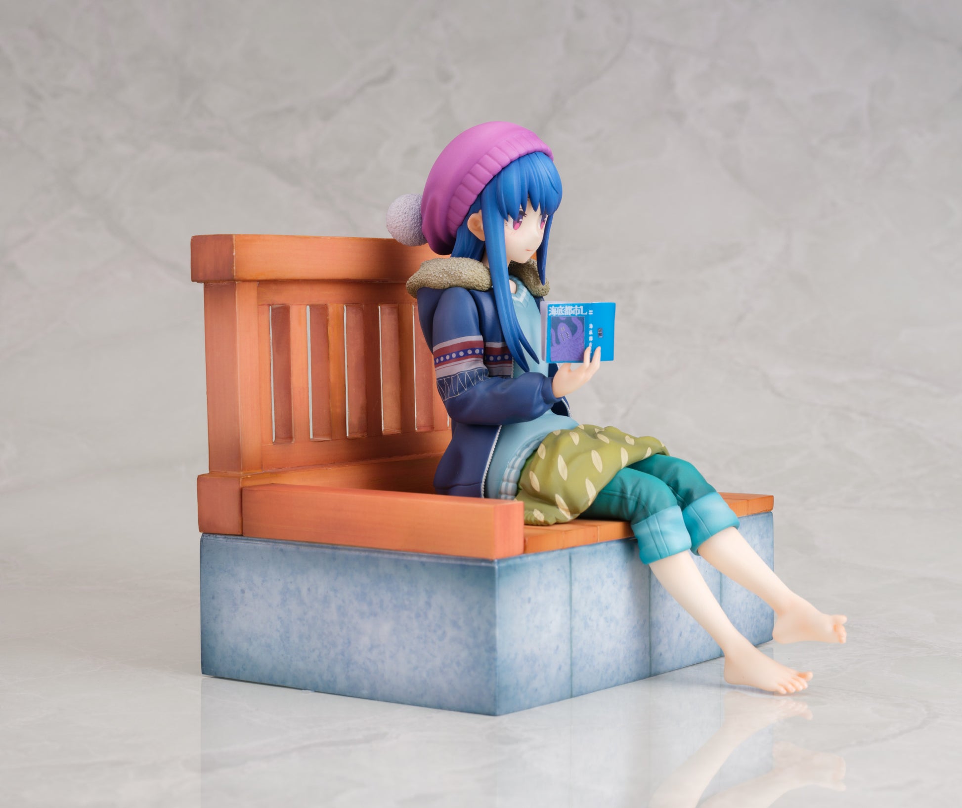 "Yurucamp" Shima Rin Foot Bath Ver. 1/7 Scale Figure