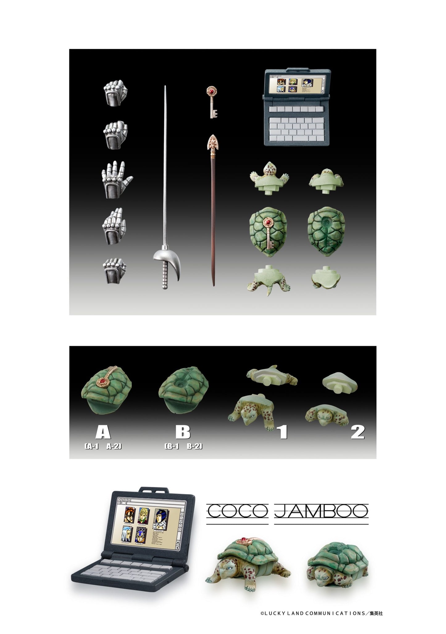 Super Figure Action JoJo`s Bizarre Adventure -Part 5 : Silver Chariot