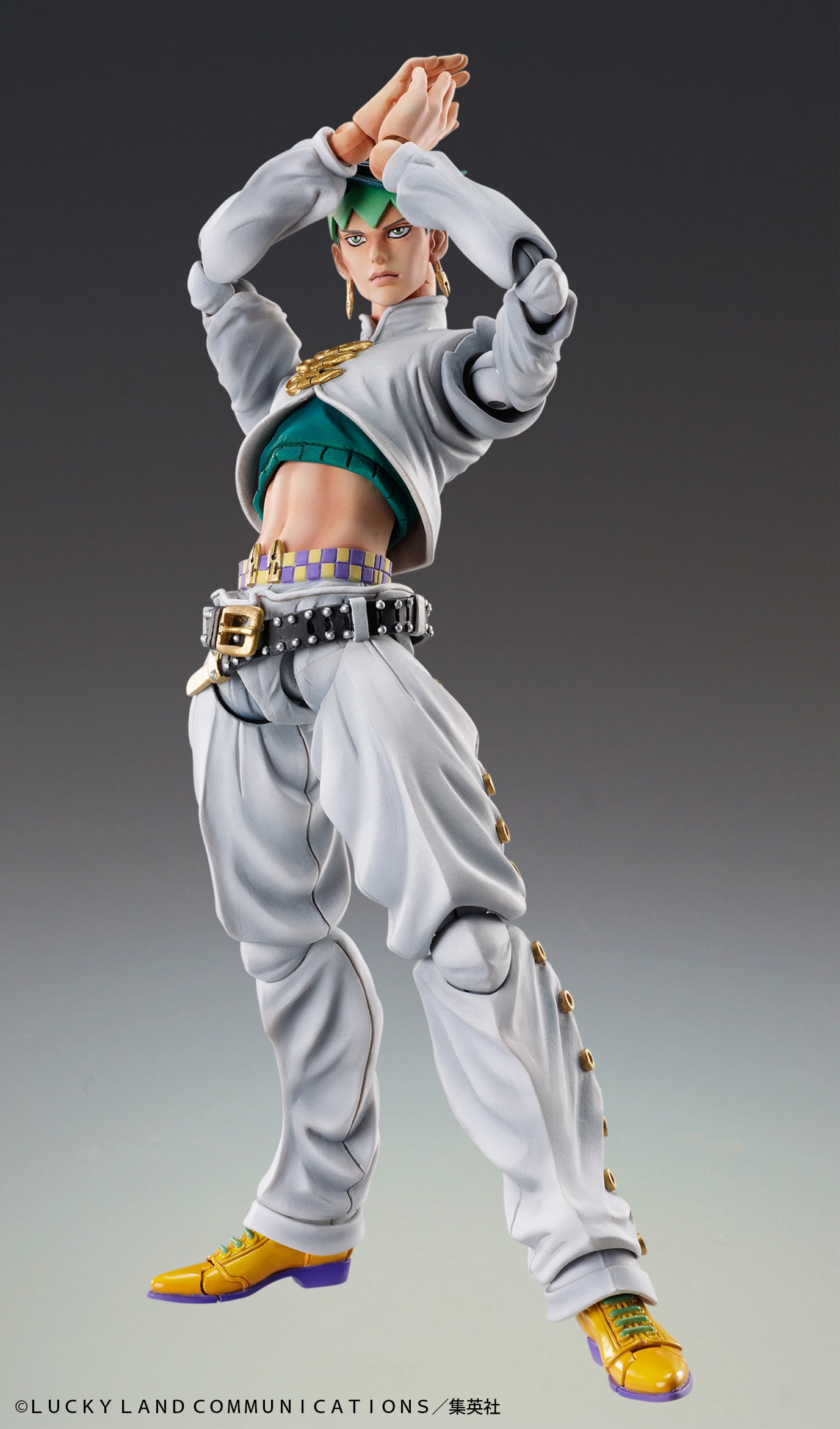 Super Figure Action JoJo`s Bizarre Adventure -Part 4 : Rohan Kishibe &amp; Heavens Door