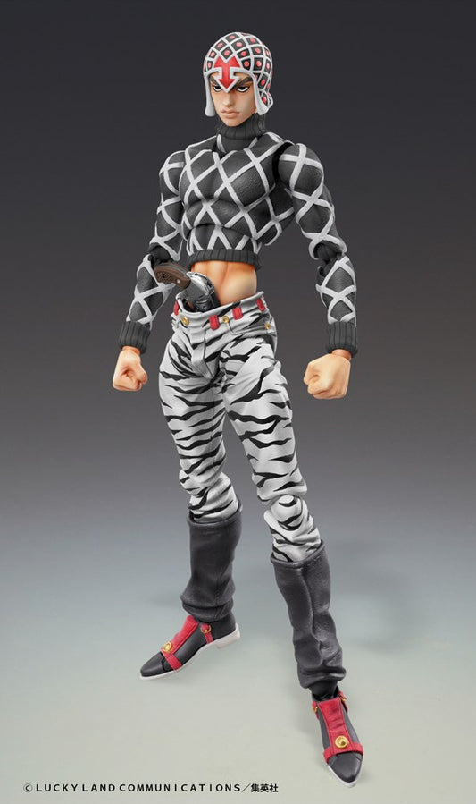 JoJo`s Bizarre Adventure -Part V : Guido Mista &amp; Sex Pistols Ver. Black Super Figure Action