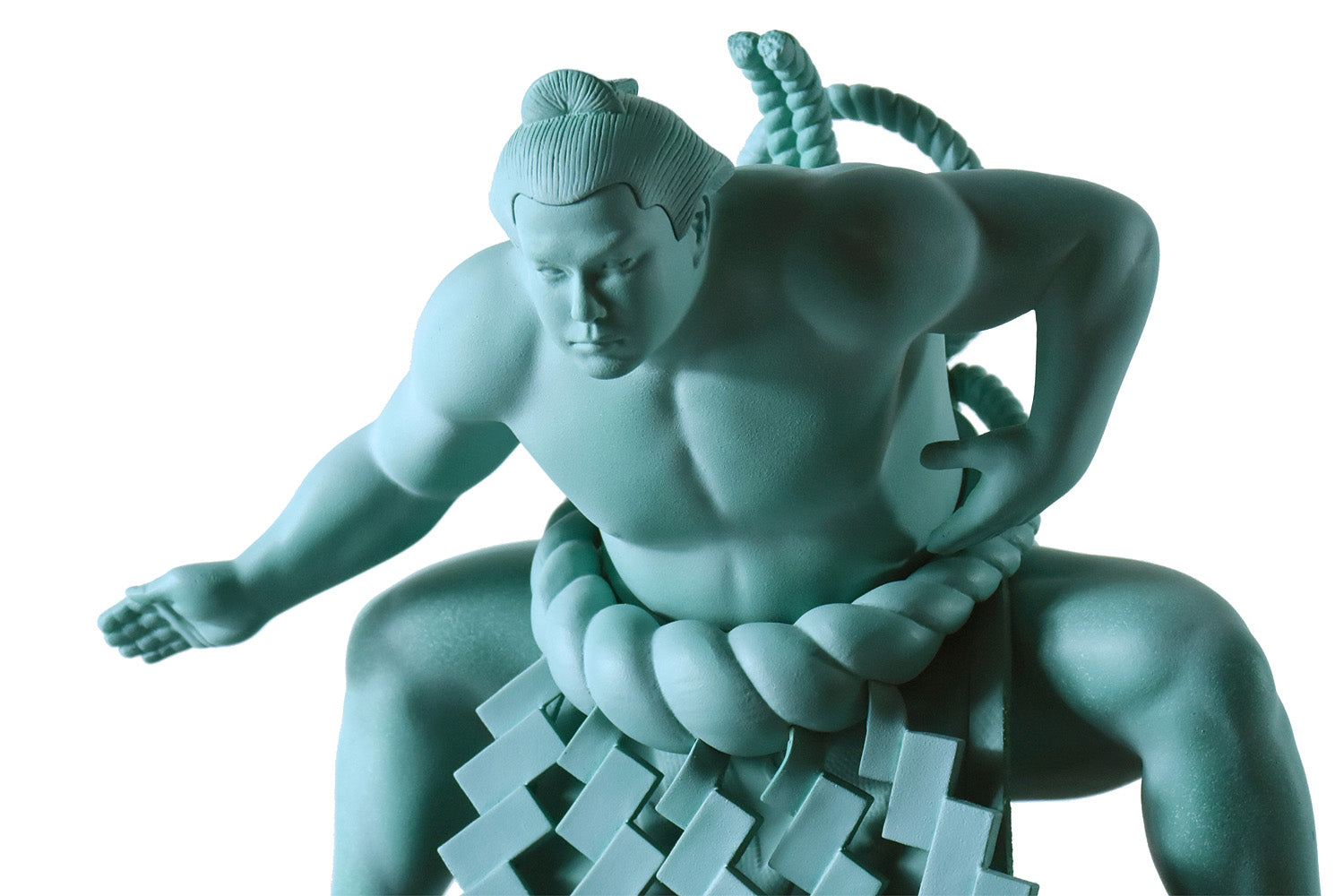 The 58th Yokozuna Chiyonofuji Green Blue Specification Model