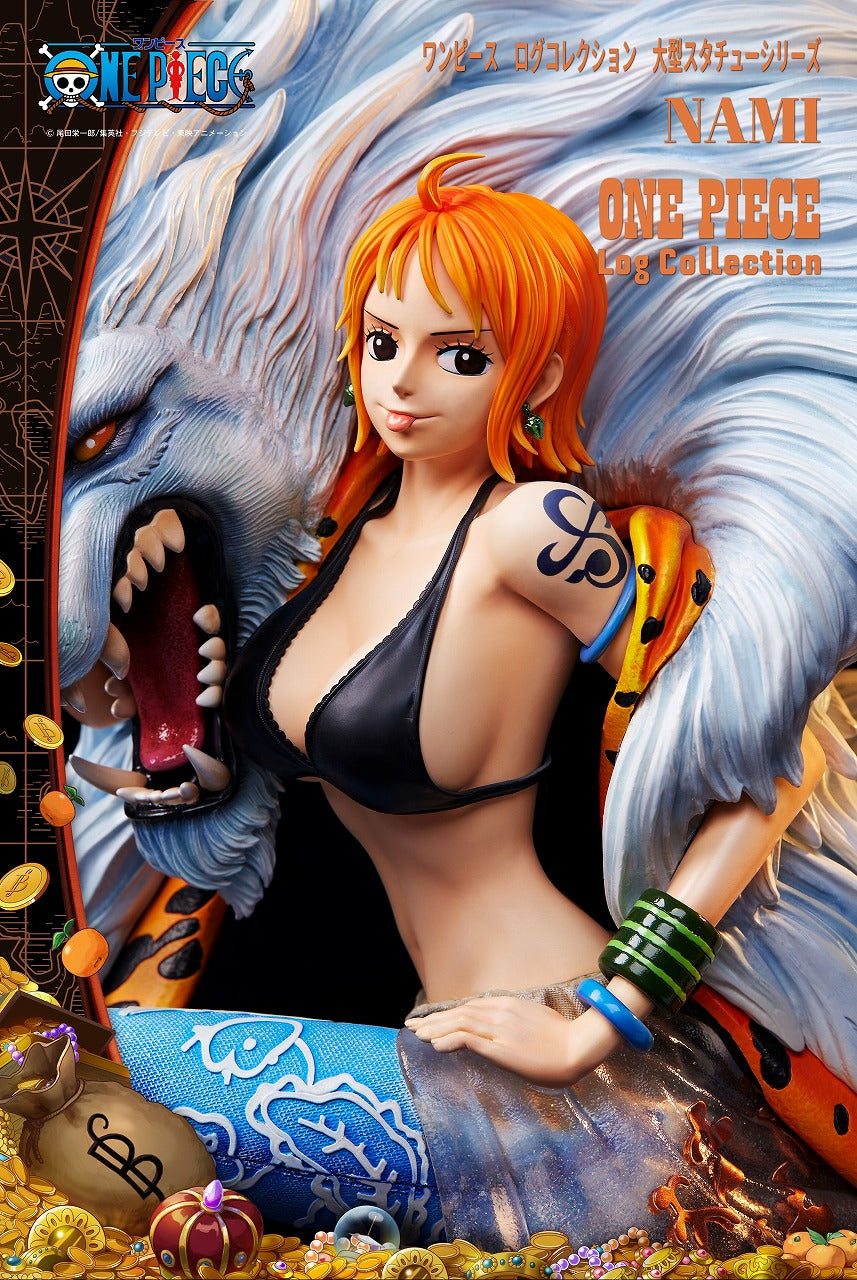 One Piece Log Collection Nami 1/4 Scale Statue