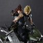 Final Fantasy VII Remake Play Arts Kai Jessie, Cloud &amp; Motorcycle Set