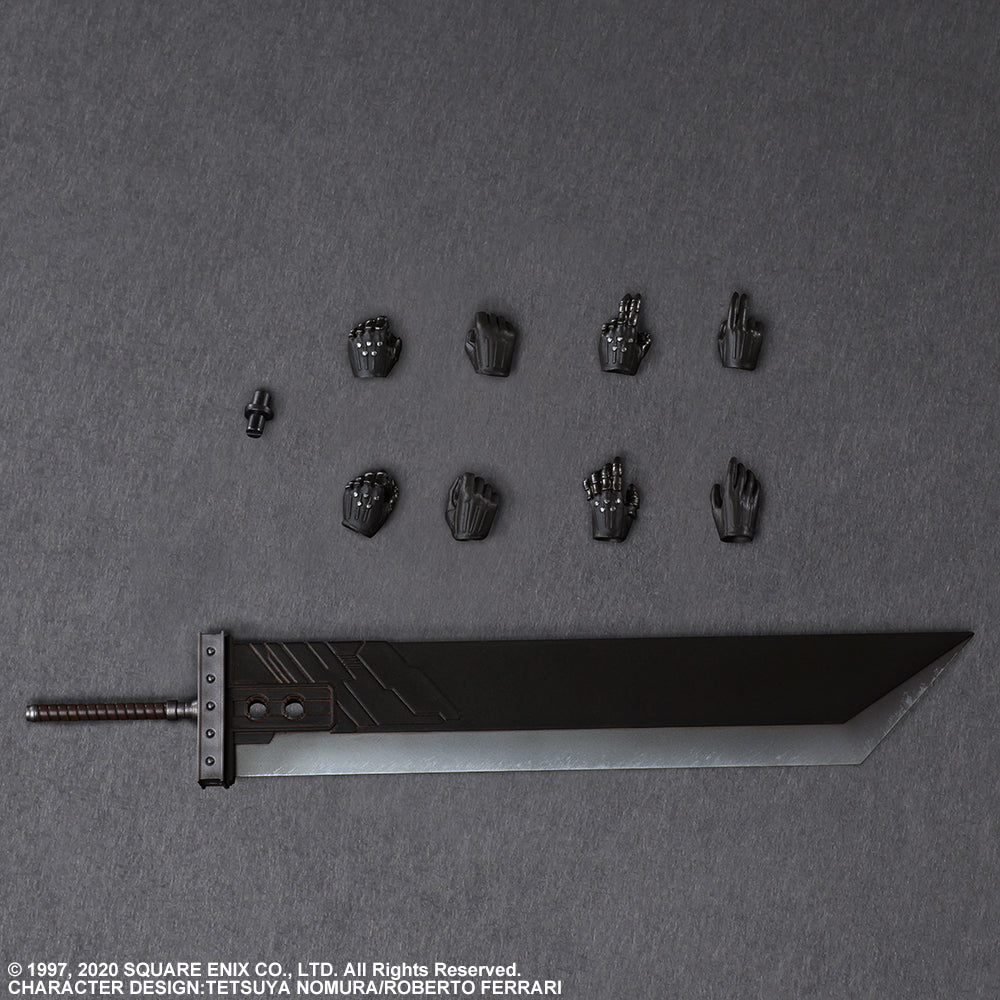 Final Fantasy VII Remake Play Arts Kai Jessie, Cloud &amp; Motorcycle Set