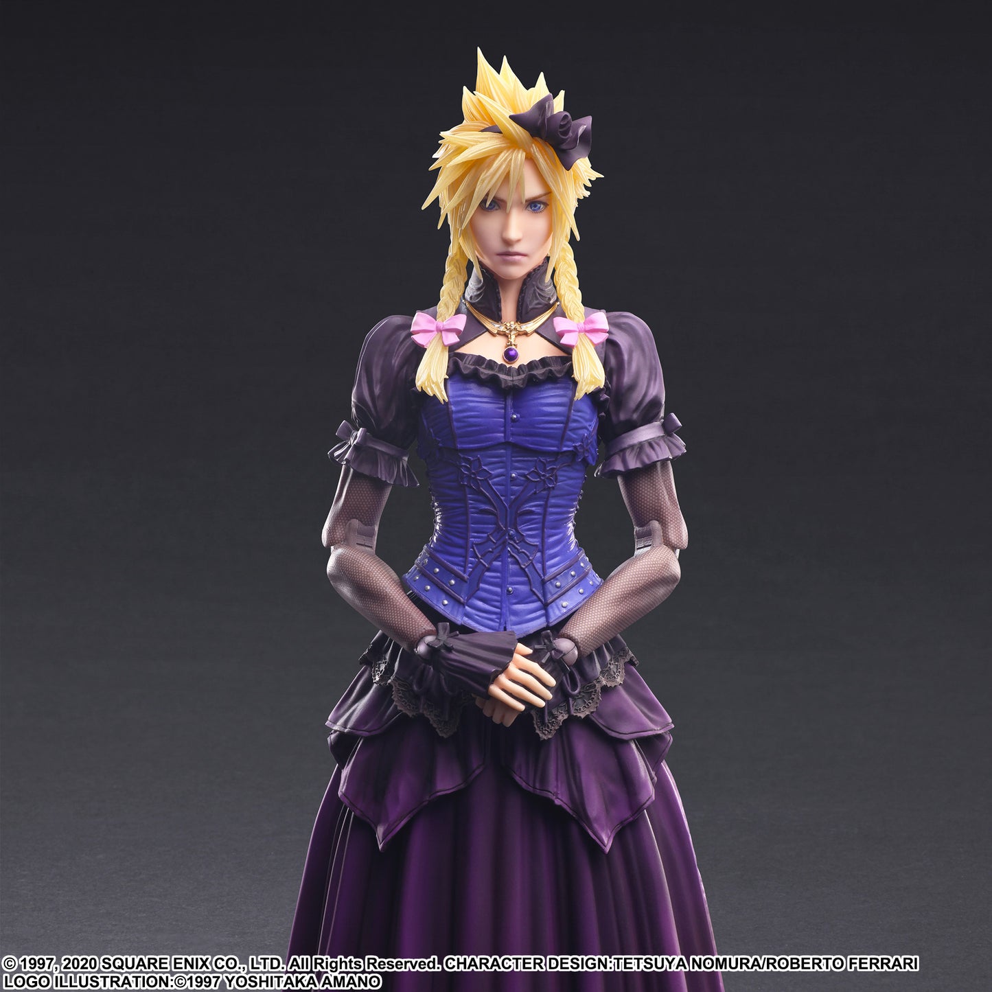 "Final Fantasy VII Remake" Play Arts Kai Cloud Strife -Dress Ver.-