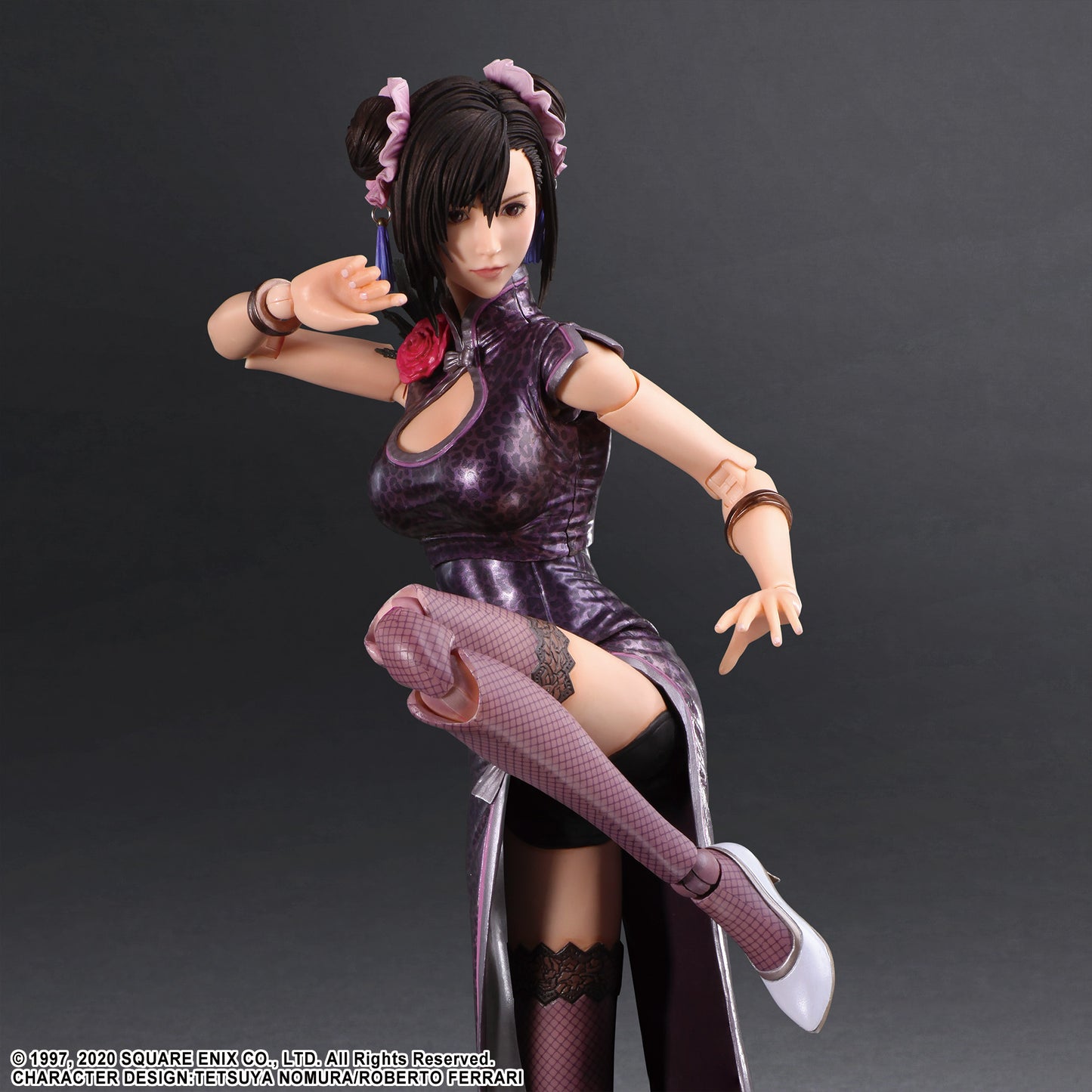 "Final Fantasy VII Remake" Play Arts Kai Tifa Lockhart -Fighter Dress Ver.-