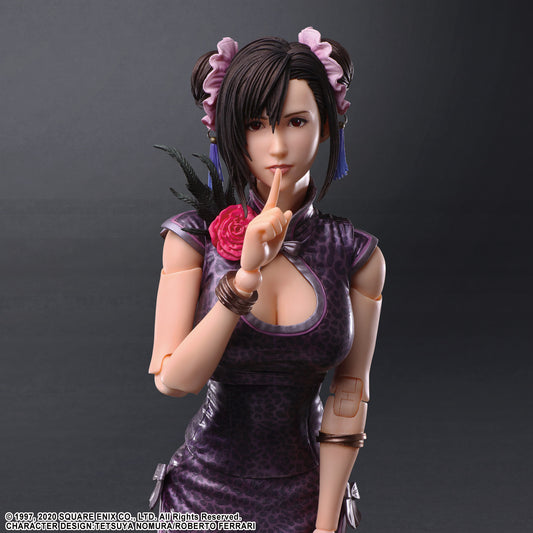 "Final Fantasy VII Remake" Play Arts Kai Tifa Lockhart -Fighter Dress Ver.-