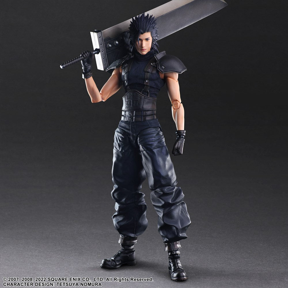 Crisis Core: Final Fantasy VII Reunion Play Arts Kai Zack Fair Soldier 1st Class