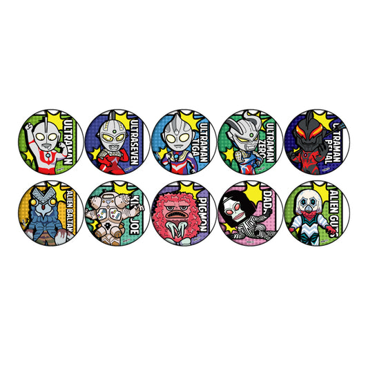 Ultraman Can Badge Series 06 POP Art