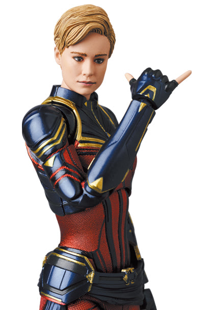 MAFEX Avengers - Captain Marvel Endgame Ver.
