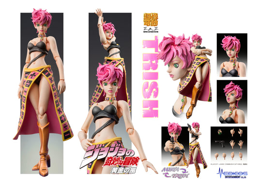 JoJo`s Bizarre Adventure -Part V: Trish Una Super Action Statue