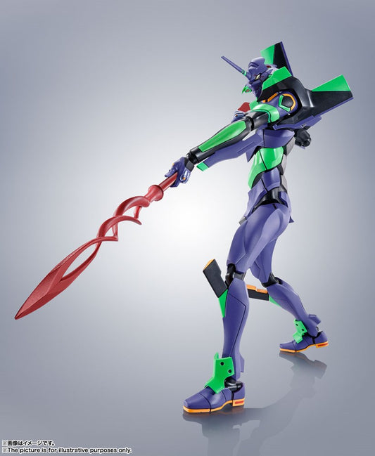 Robot Spirits  Evangelion Unit-01 + Spear of Cassius (Renewal Color Edition)