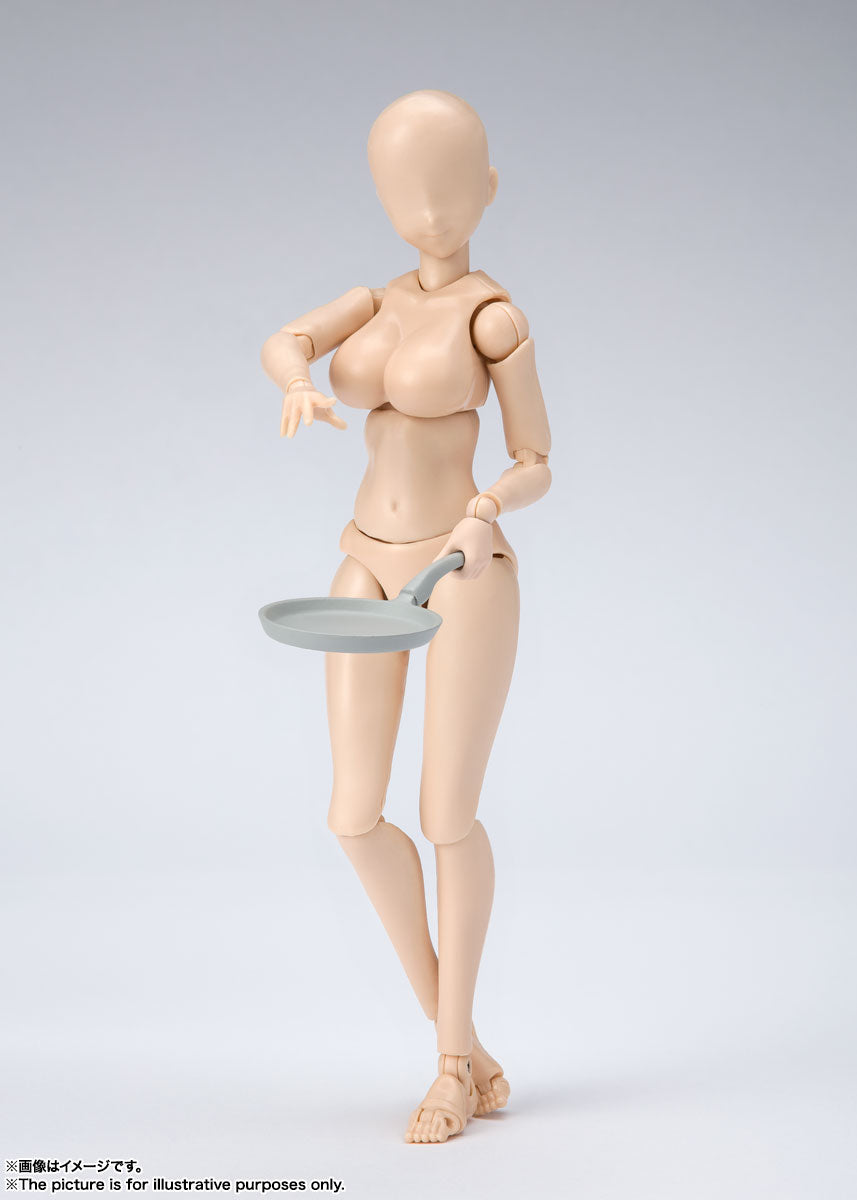 S.H.Figuarts Body-chan -Kentaro Yabuki- Edition DX Set (Pale orange Color Ver.)