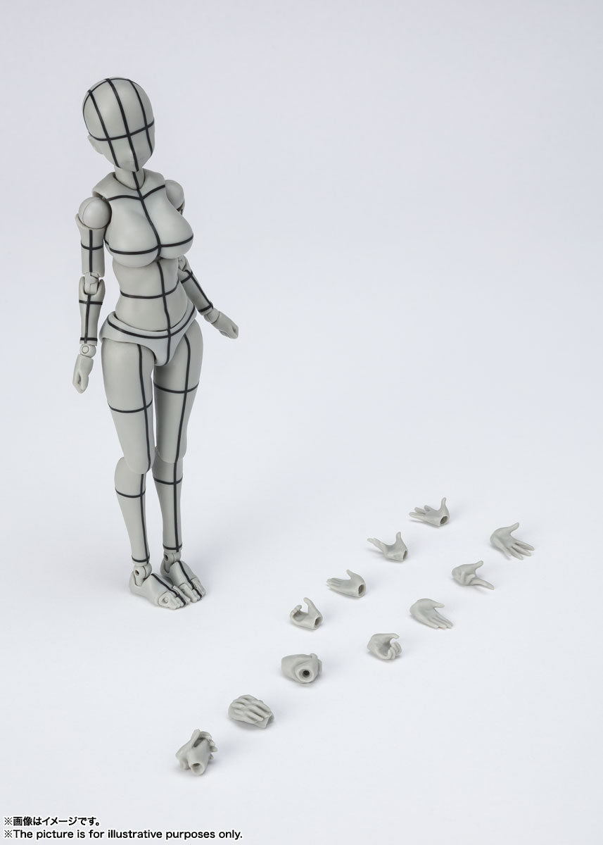 S.H.Figuarts Body-chan -Kentaro Yabuki- Wire Frame (Gray Color Ver.)