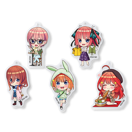 The Quintessential Quintuplets Season 2 Deformed Trading Acrylic Key Chain