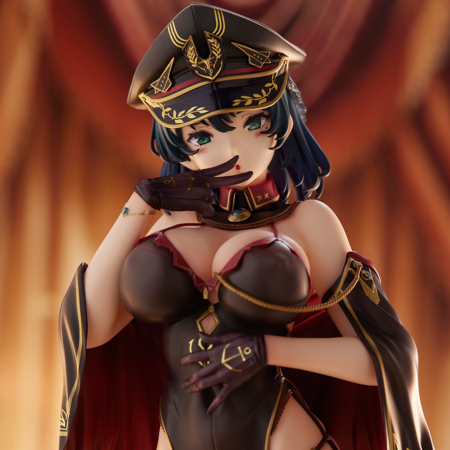 Akasa Ai Illustration - Navy Girl Cattleya