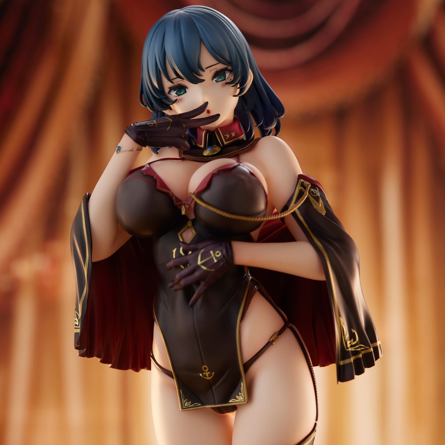 Akasa Ai Illustration - Navy Girl Cattleya
