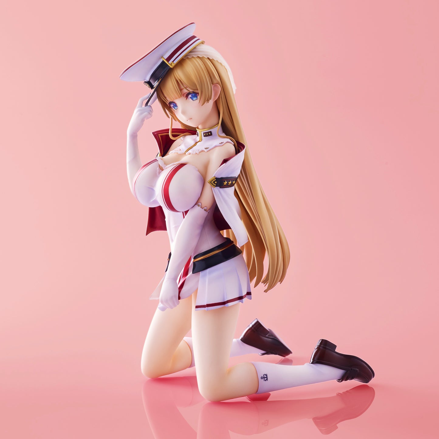 Akasa Ai Illustration - Navy Girl Scarlet