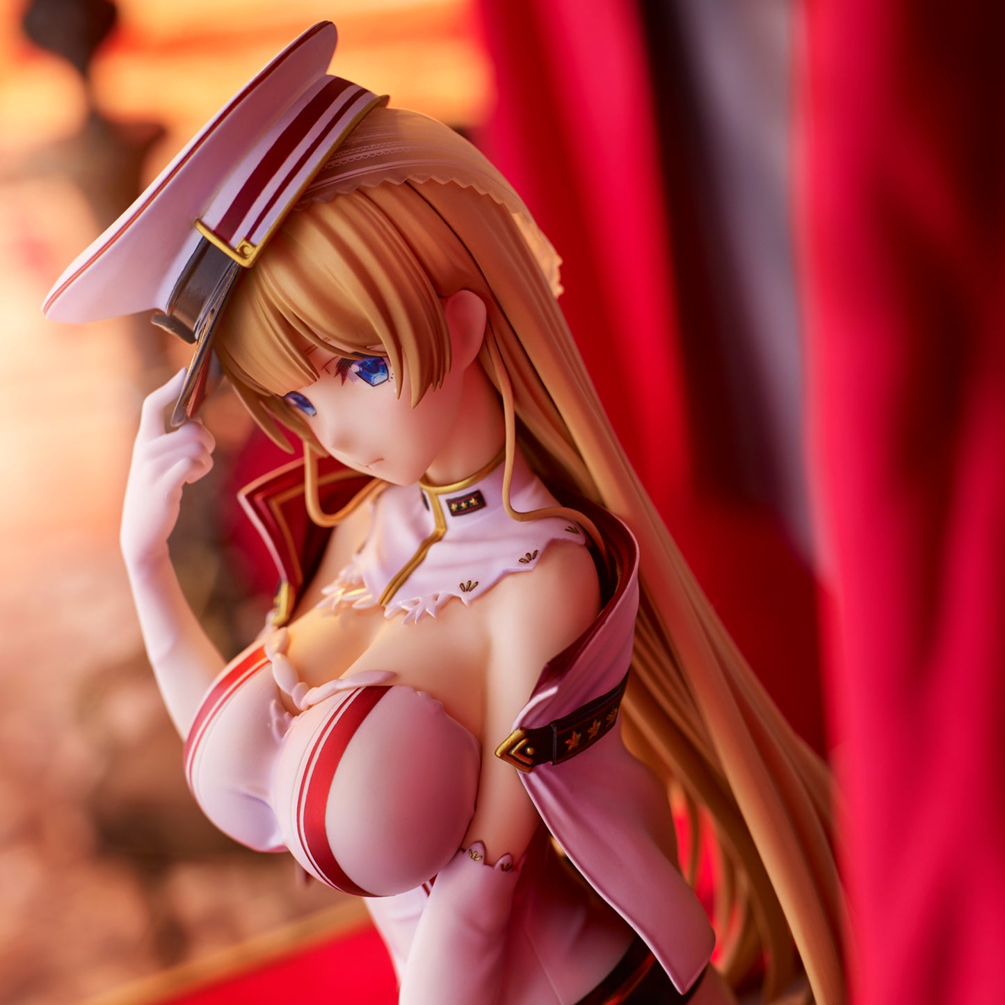 Akasa Ai Illustration - Navy Girl Scarlet
