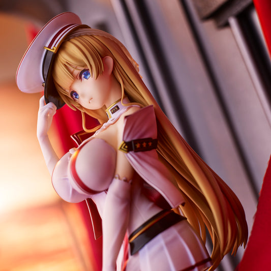 Akasa Ai Illustration - Navy Girl Scarlet