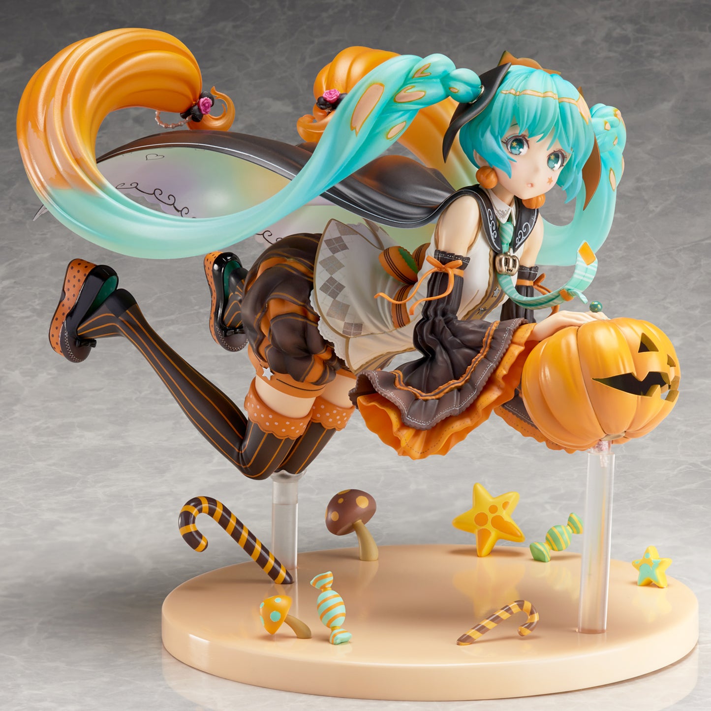 Hatsune Miku Trick or Miku Illustration by Hidari