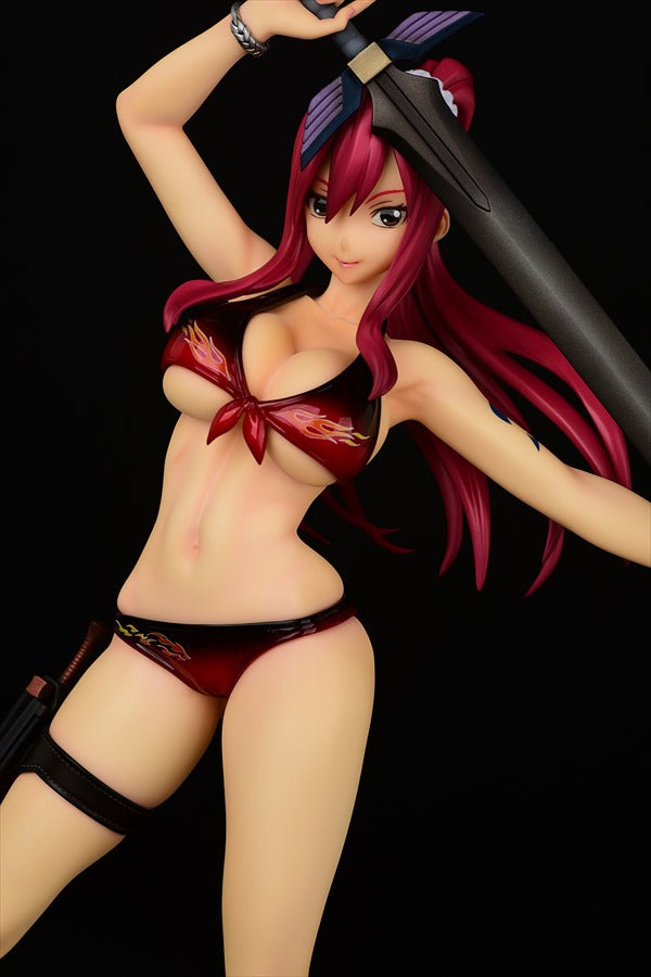 "Fairy Tail" Erza Scarlet Swimwear Gravure Style Ver. Fire