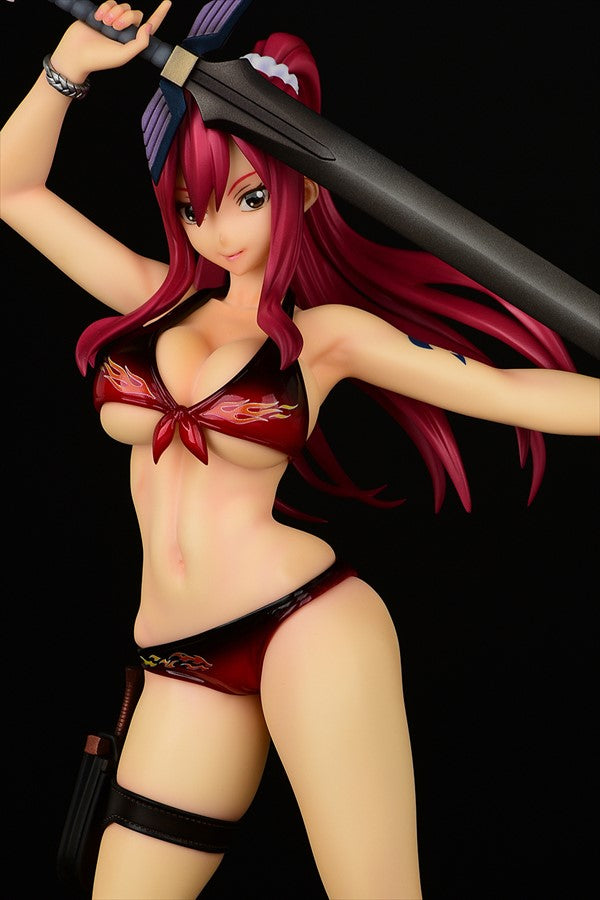 "Fairy Tail" Erza Scarlet Swimwear Gravure Style Ver. Fire