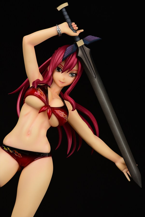 "Fairy Tail" Erza Scarlet Swimwear Gravure Style Ver. Fire