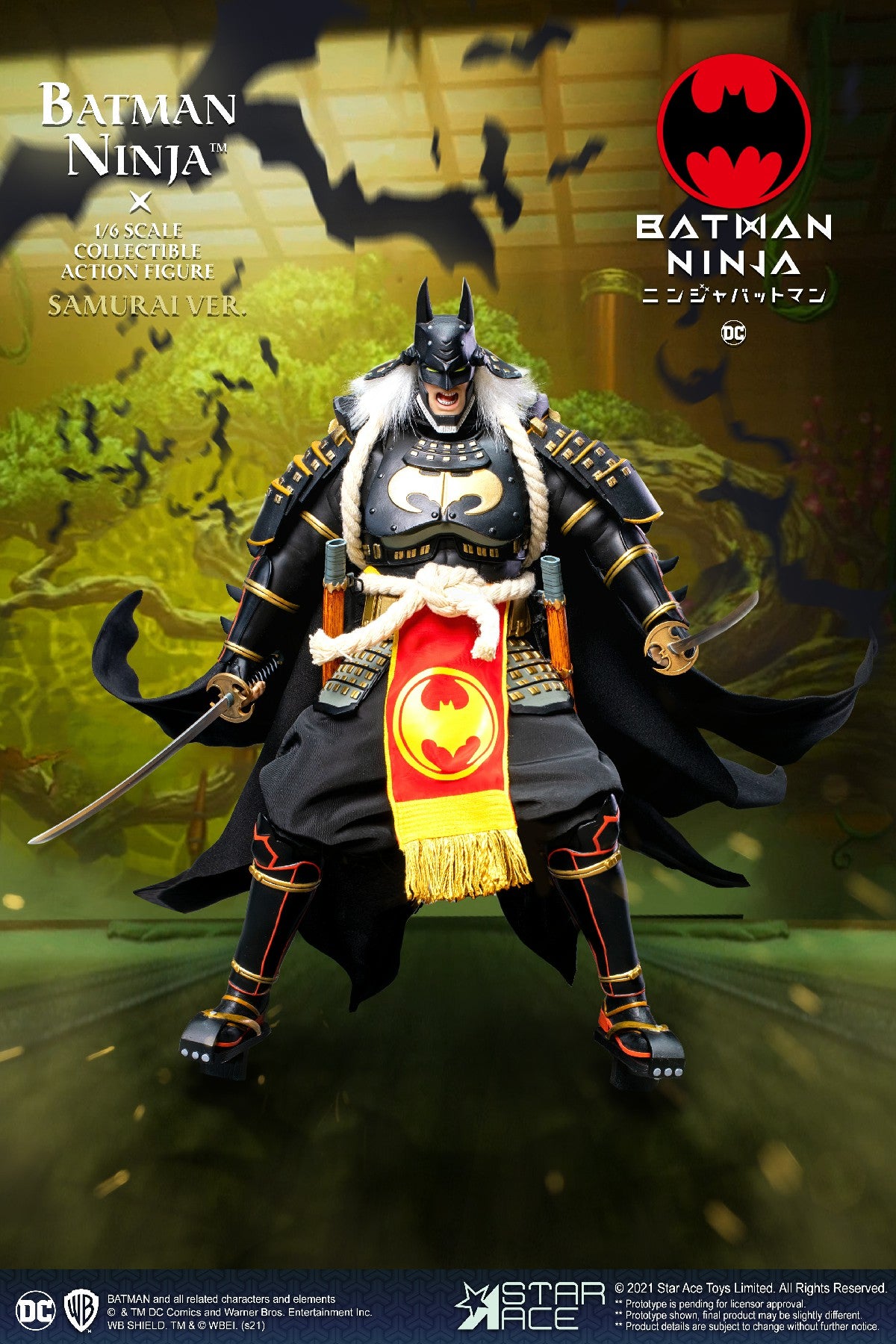 Batman Ninja -  Samurai Ver. 2 Collectible Action Figure