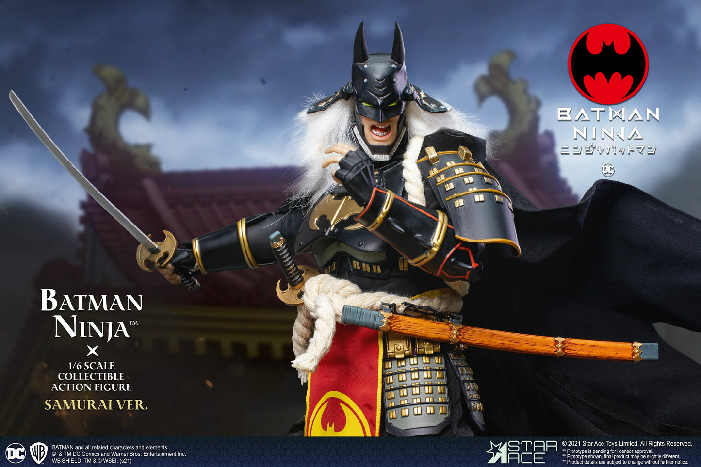 Batman Ninja -  Samurai Ver. 2 Collectible Action Figure