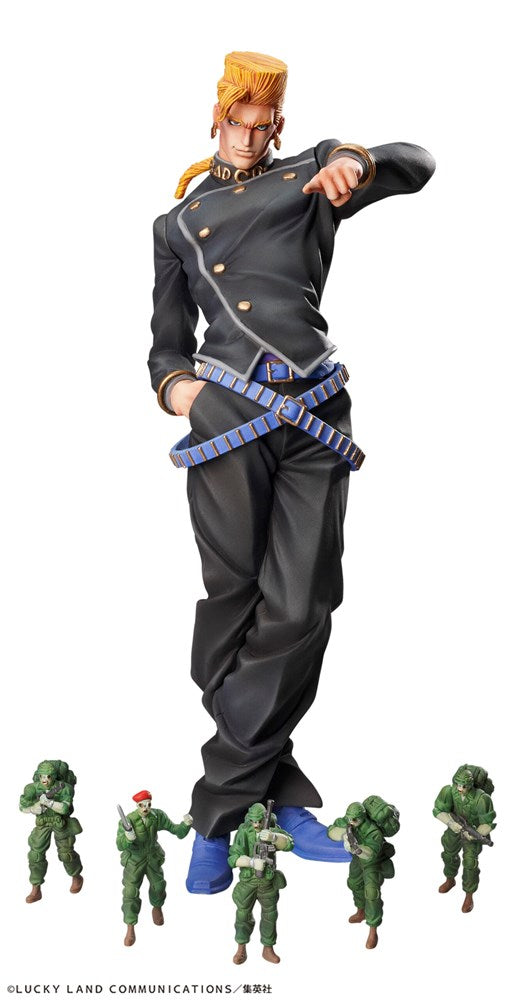 JoJo`s Bizarre Adventure Part 4 Statue Legend Keicho Nijimura &amp; Bad Company
