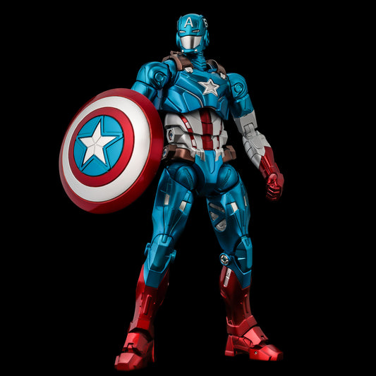 Fighting Armor Captain America