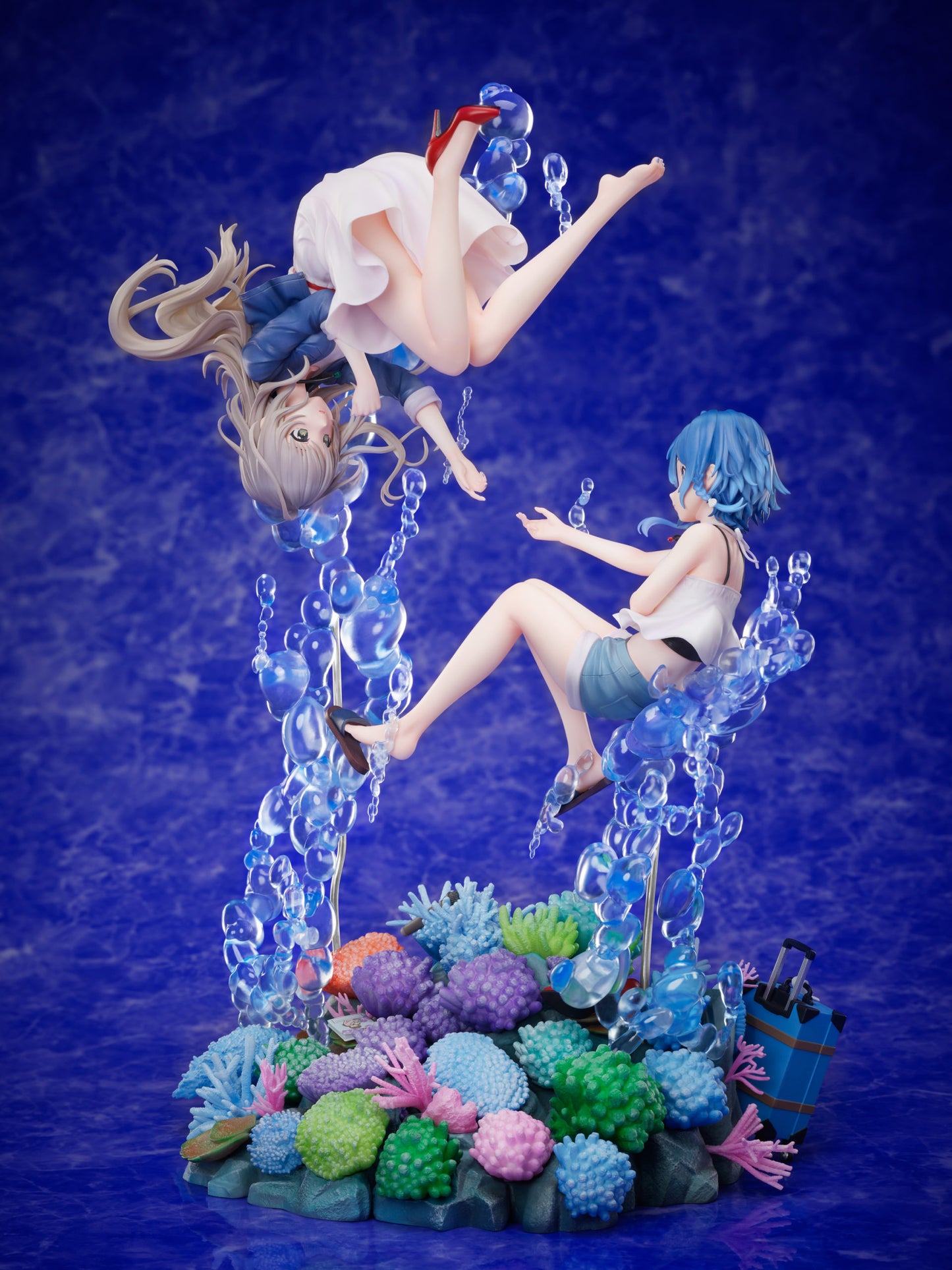 The Aquatope on White Sand - Kukuru Misakino &amp; Fuuka Miyazawa Figure Set
