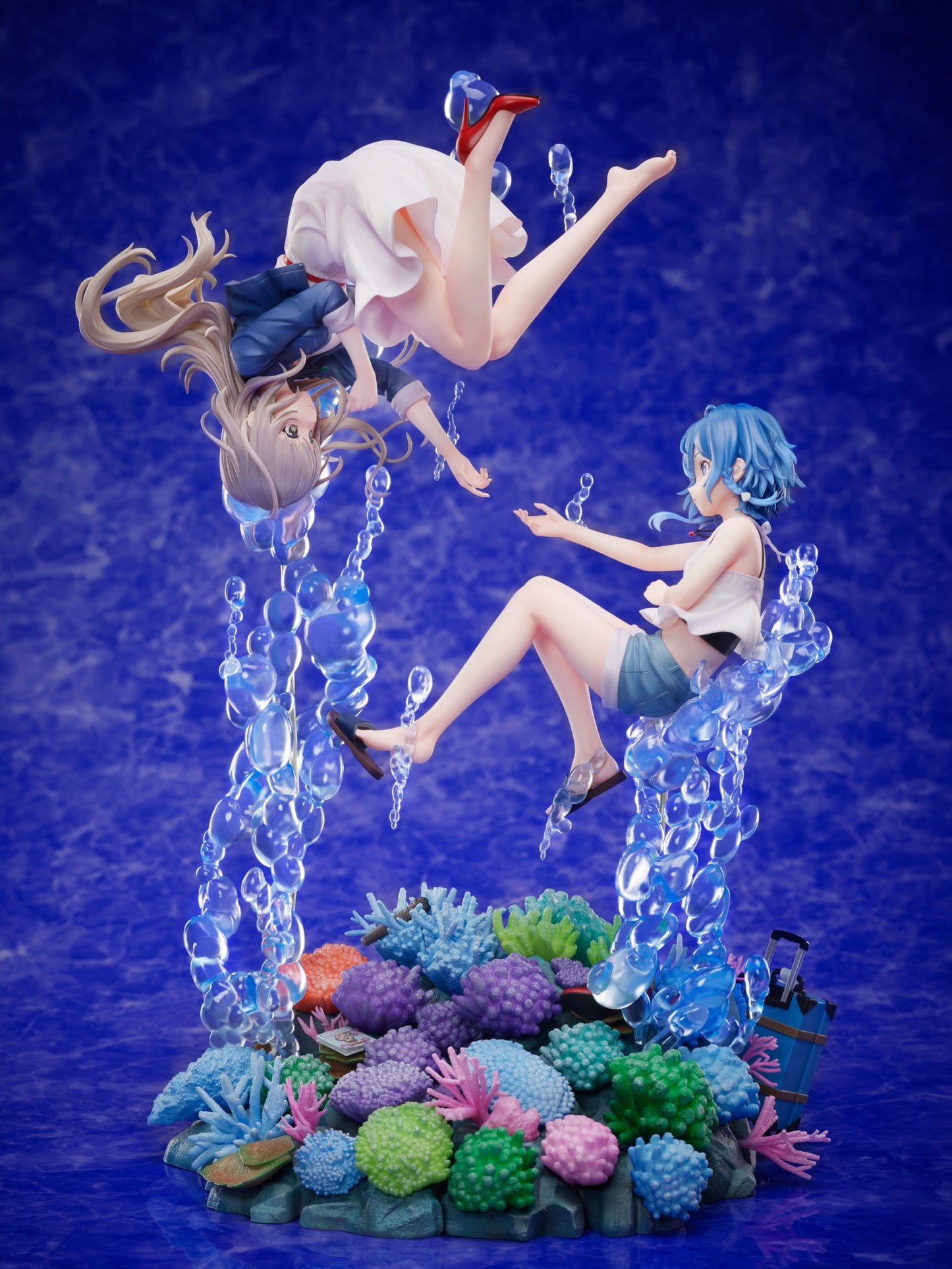 The Aquatope on White Sand - Kukuru Misakino &amp; Fuuka Miyazawa Figure Set