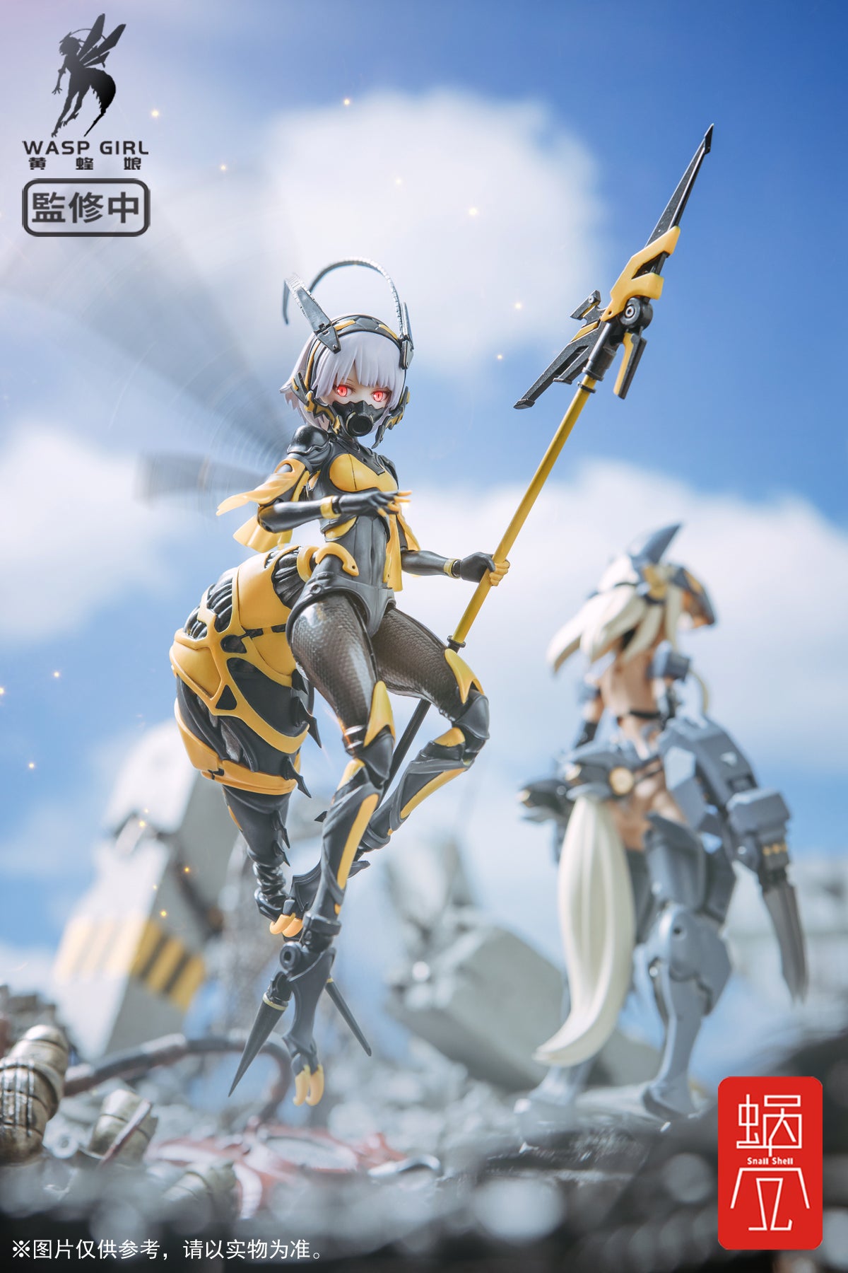 SNAIL SHELL BEE-03W WASP GIRL 1/12 SCALE ACTION FIGURE