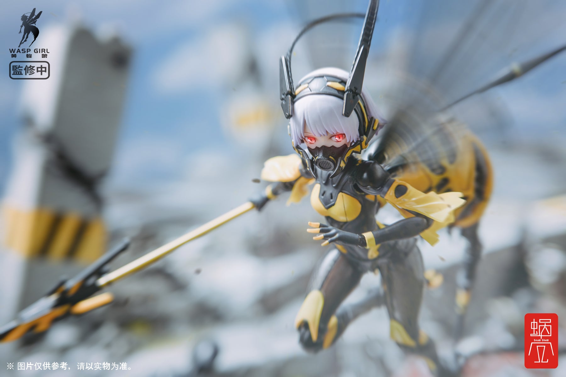 SNAIL SHELL BEE-03W WASP GIRL 1/12 SCALE ACTION FIGURE