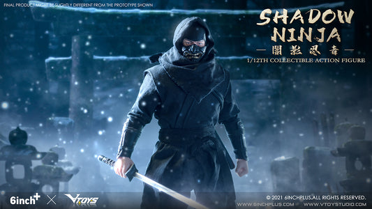 VTOYS x 6INCH SN003 Shadow Ninja (Black)