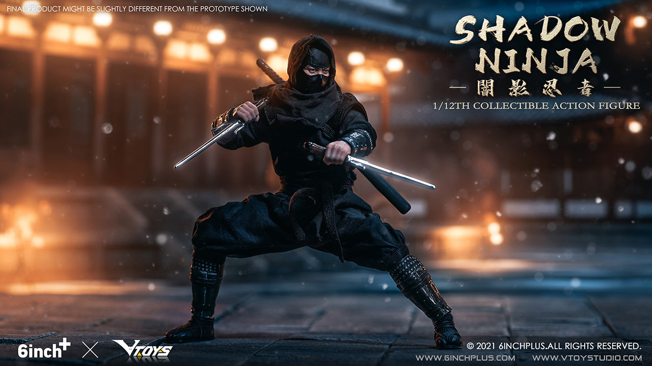 VTOYS x 6INCH SN003 Shadow Ninja (Black)