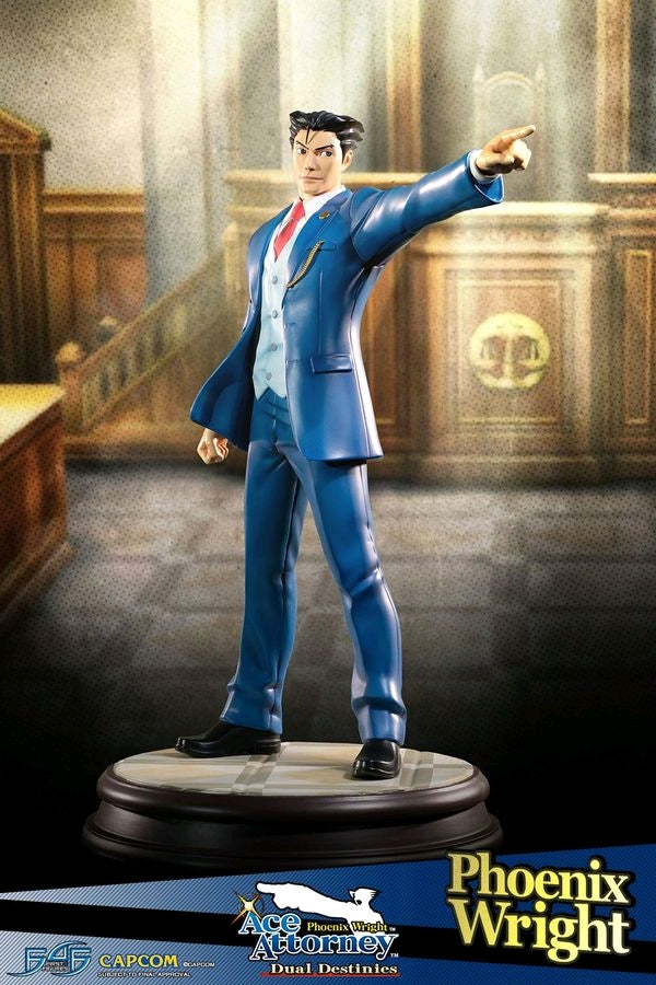 Ace Attorney Phoenix Wright Statue