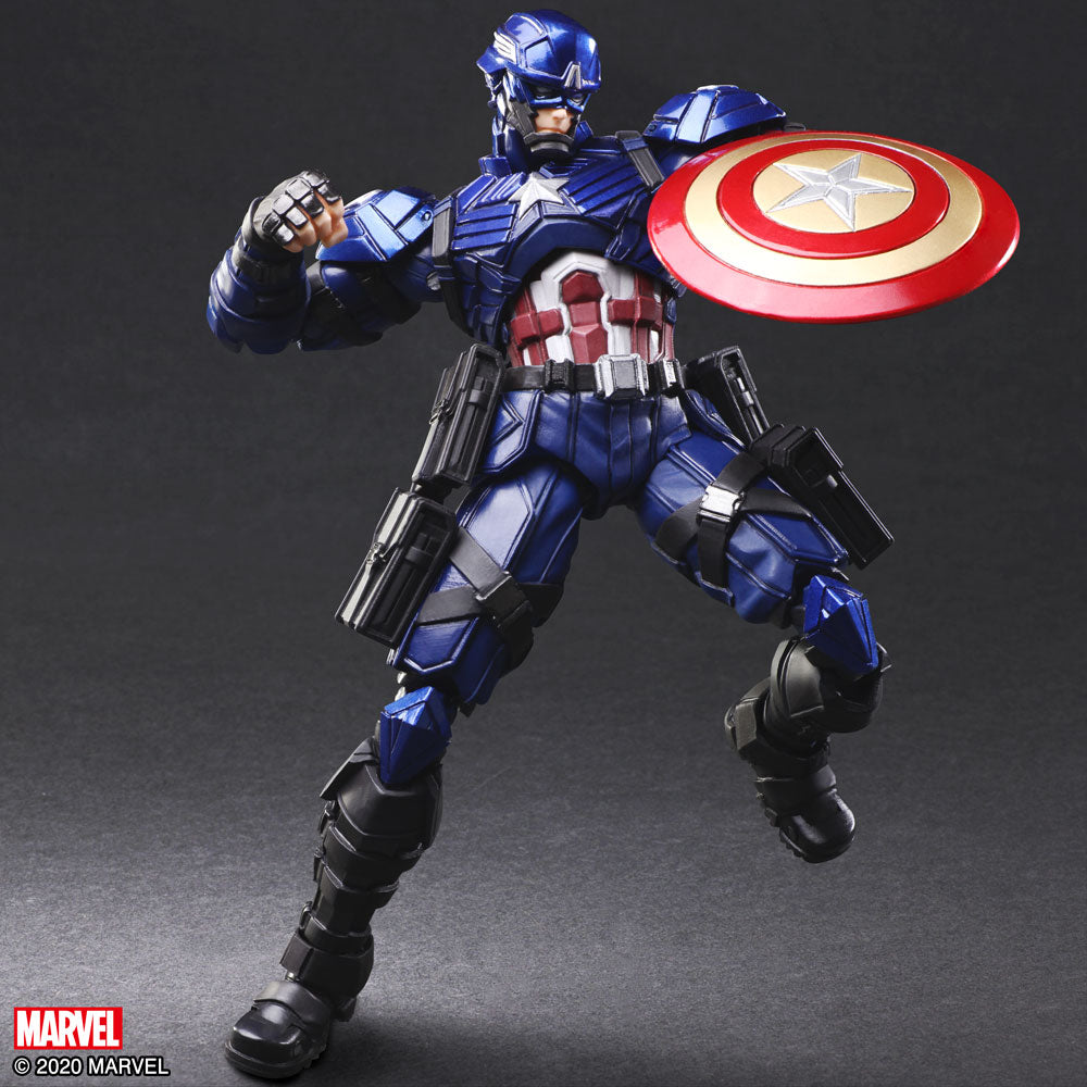 Bring Arts Captain America designed by Tetsuya Nomura