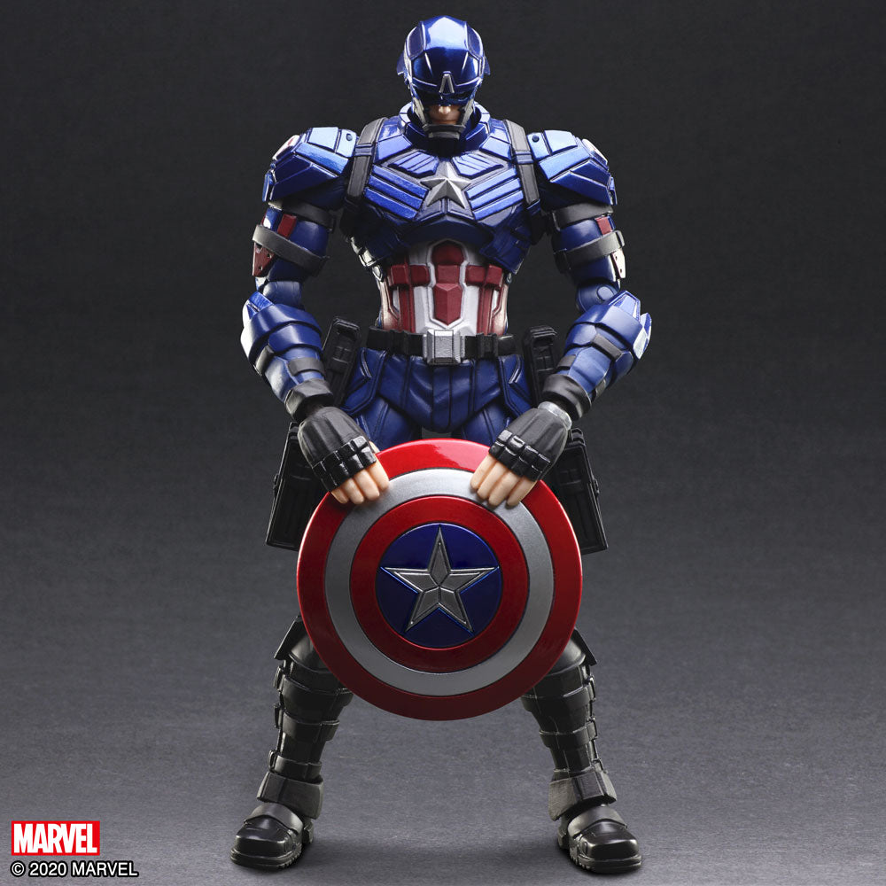 Bring Arts Captain America designed by Tetsuya Nomura